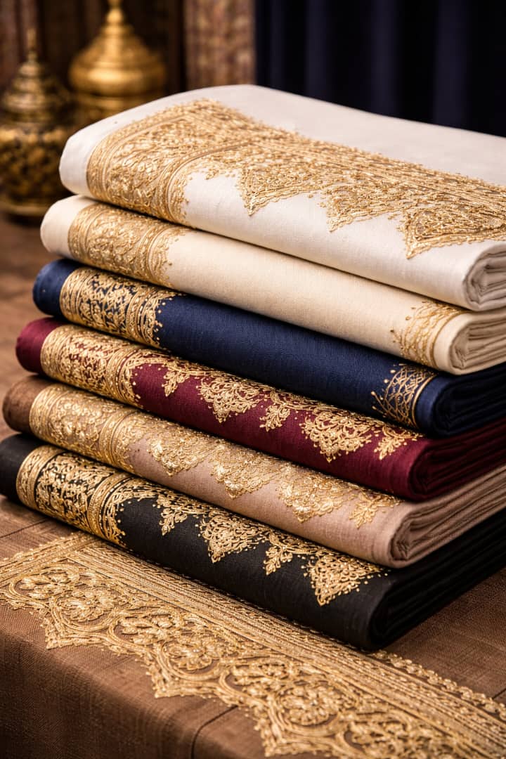 منسوجات منقوشة